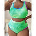 Poolside Gossip Two Piece Ribbed Plus Bikini
